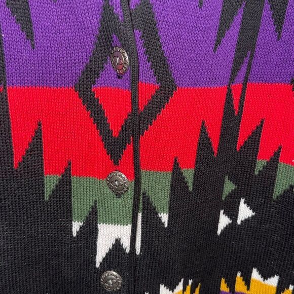 Vintage Delia Mckain Southwest Long sweater - Picture 3 of 8